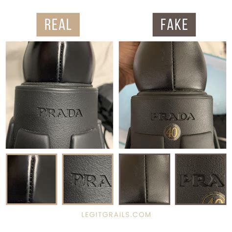 how to spot fake prada shoes|prada label authentic.